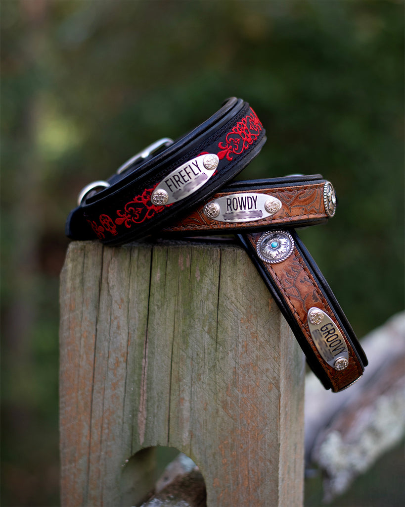 Nutmeg Tooled Saddle Leather CUSTOMIZED