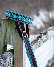 Teal Zinnia Deluxe - Sexy Beast Dog Collars