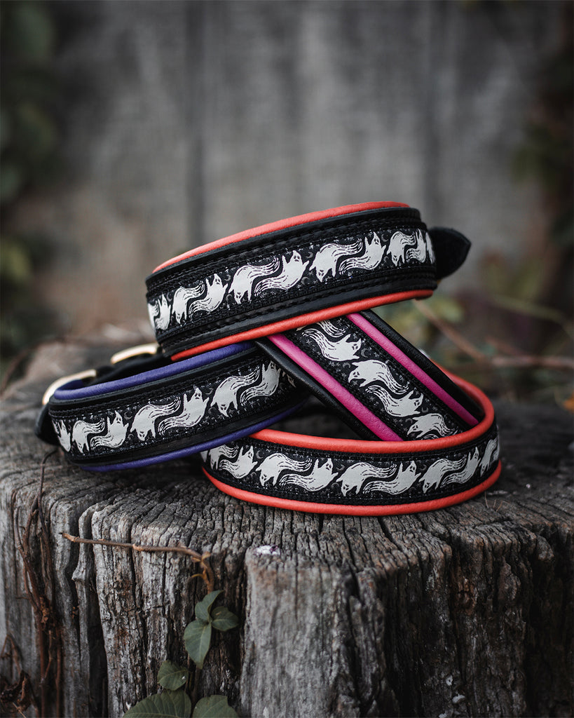 Stay Spooky! Deluxe Dog Collar