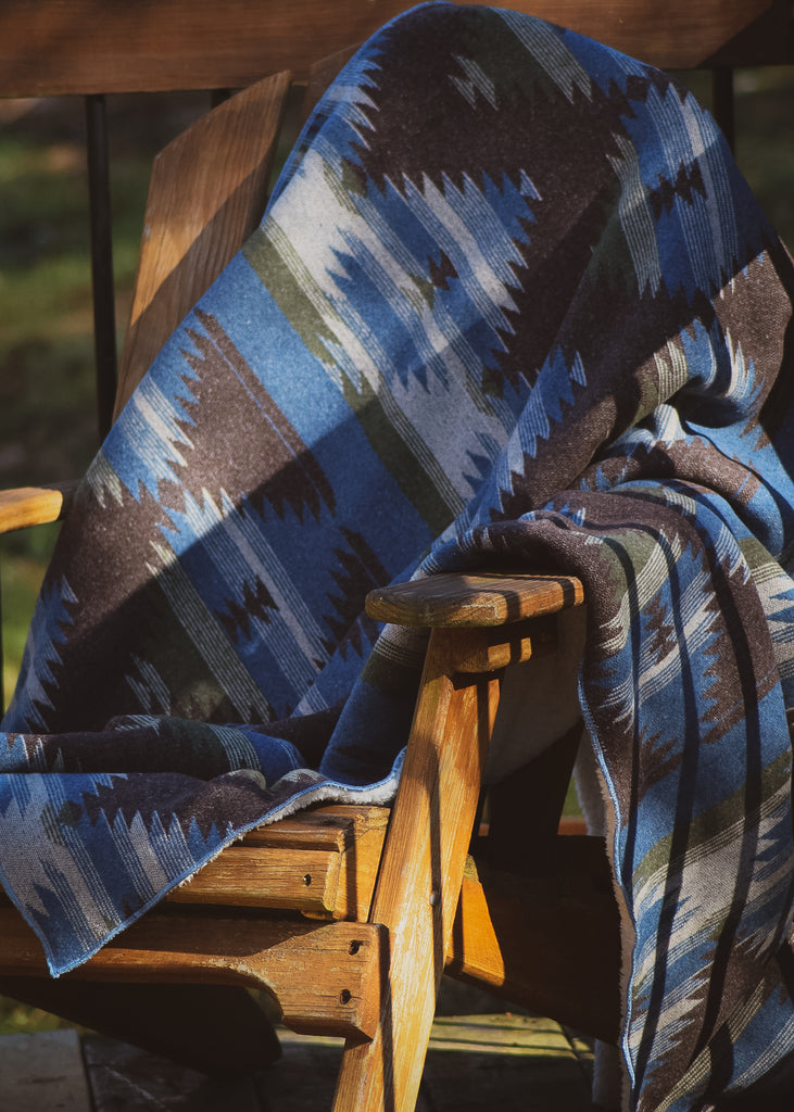 Ojai Fireside Snuggle Blanket - SHERPA LINING - 40x60